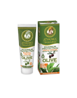 Maximum Protection Facial Cream Aloe Vera SPF 50'+ 50ml