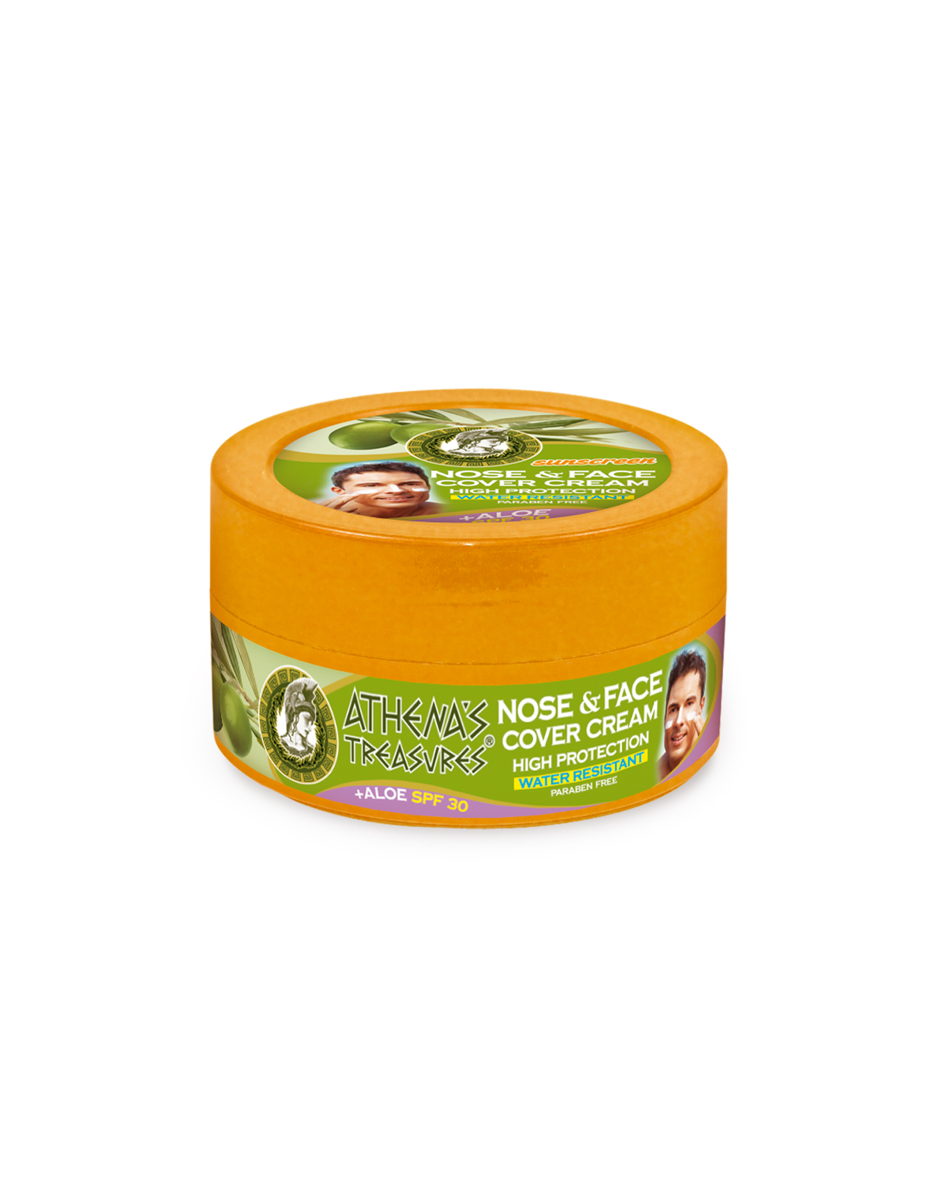 Face & Nose Cover Cream Aloe Vera SPF 30' 75ml