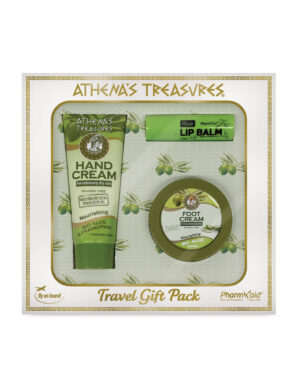 Travel Gift Pack 3B : Foot Cream Aloe Vera 75ml - Hand Cream Aloe Vera 60ml - Lip Balm Aloe Vera 3,5gr