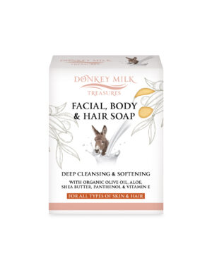 Facial, Body & Hair Soap In White Box 100gr